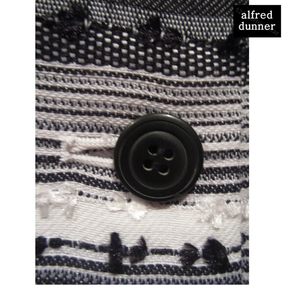 alfred dunner 3D-Textured Stripe Fabric Long Sleeve Shirt Jacket 16 - Picture 5 of 12